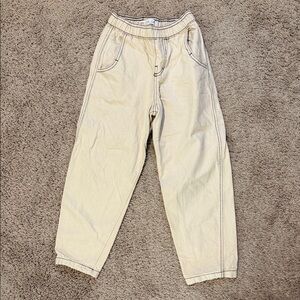 Boy Zara Casual Cream Pants